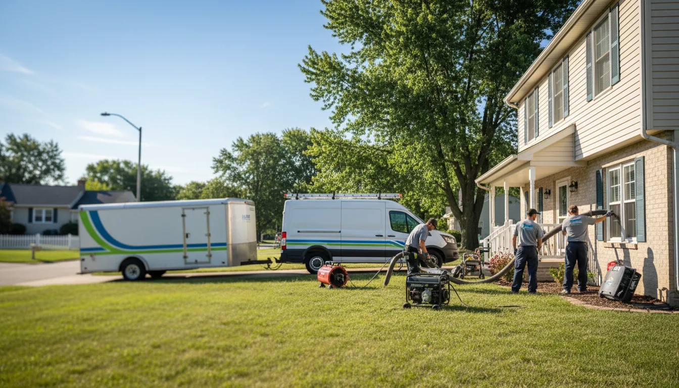 Flooded Basement Restoration And Cleanup With Repair in Backus, MN near me